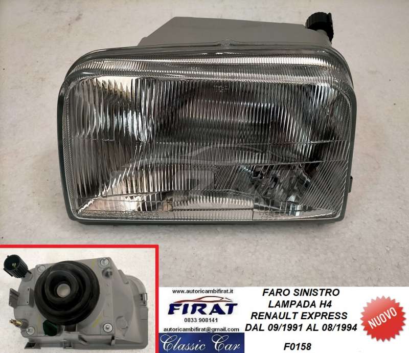 FARO RENAULT EXPRESS 91 - 94 H4 SX